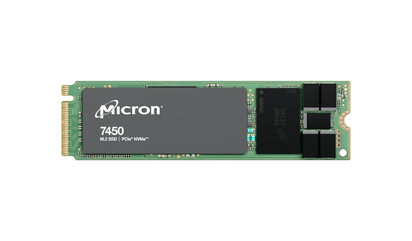 Micron 7450 MAX 400GB NVMe M.2 (22x80) Non-SED Enterprise SSD