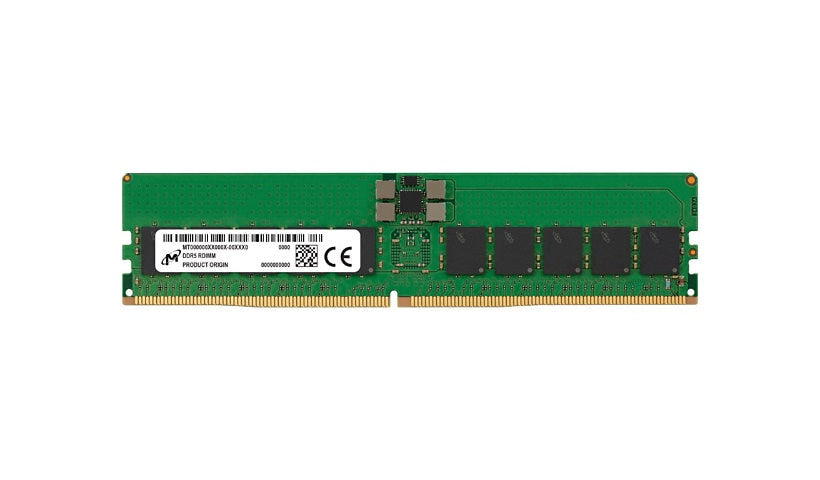 DDR5 RDIMM 32GB 1Rx4 6400 CL52 (16Gbit) (Single Pack)