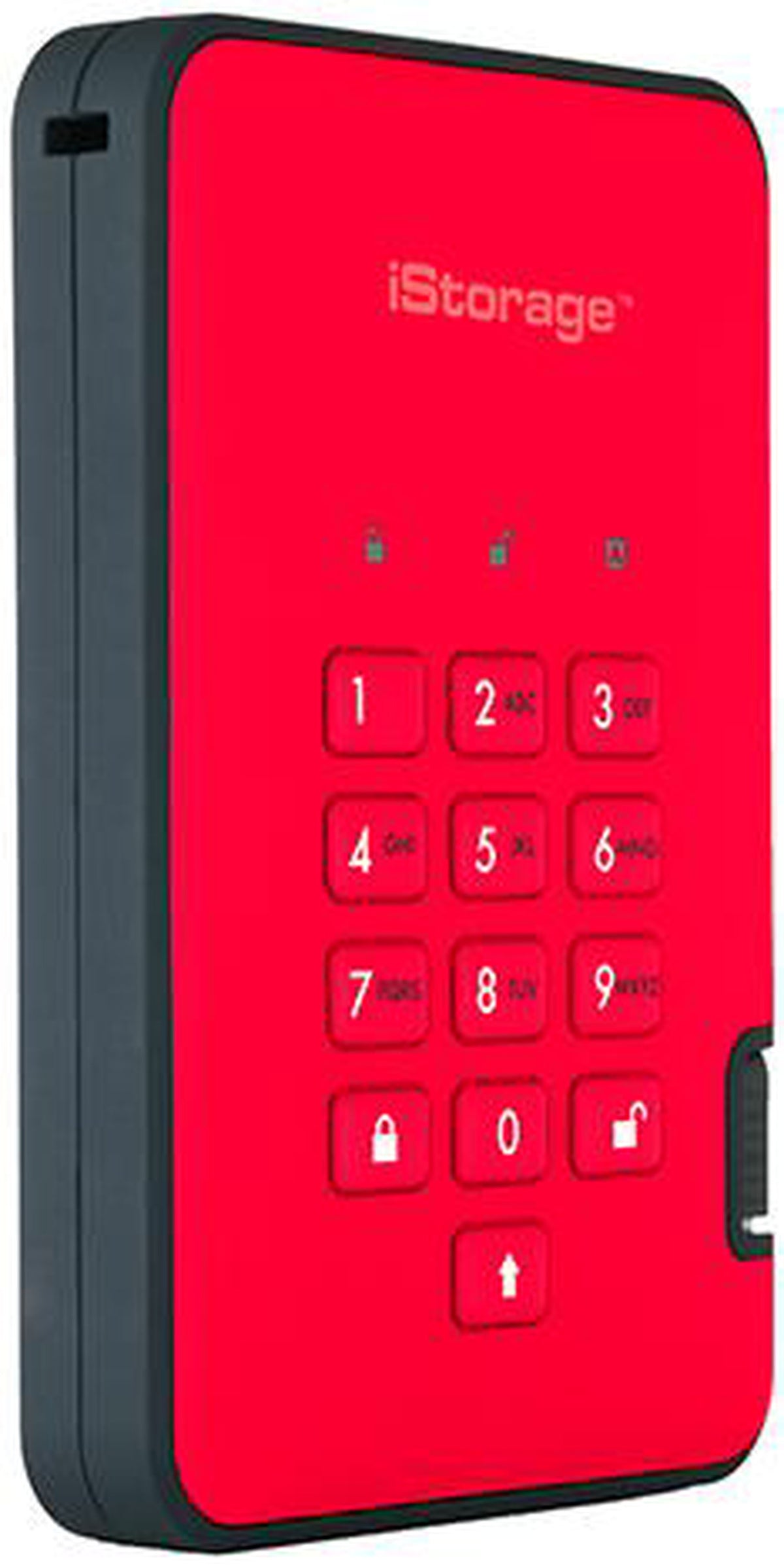 iStorage diskAshur2 500GB Secure External Hard Drive with 256-bit Hardware Encryption