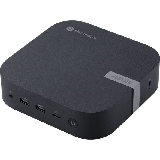 Asus Chromebox 5 - Intel - Core i3 - 1220P - 10-Core - 4.4GHz - DDR4 - 8GB RAM - 128GB SSD - Intel UHD Graphic - Power Supply - 150Watt - Gigabit Ethernet,Wi-Fi - Black - Chrome OS Enterprise - VESA MOUNT - DUAL HDMI