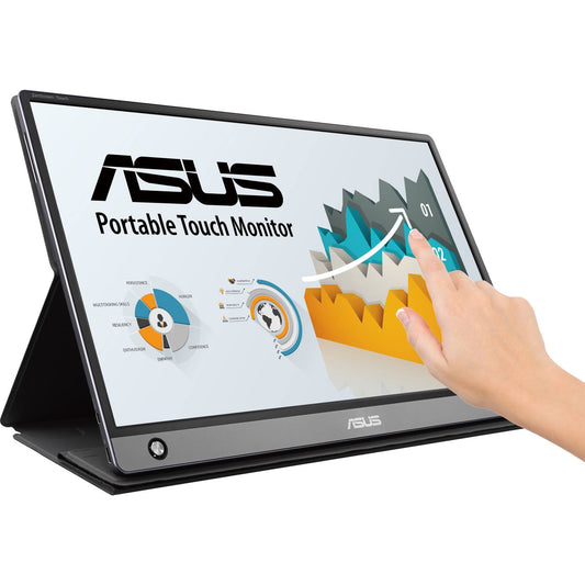 ASUS ZenScreen Touch MB16AMT 15.6" 16:9 Multi-Touch IPS Monitor