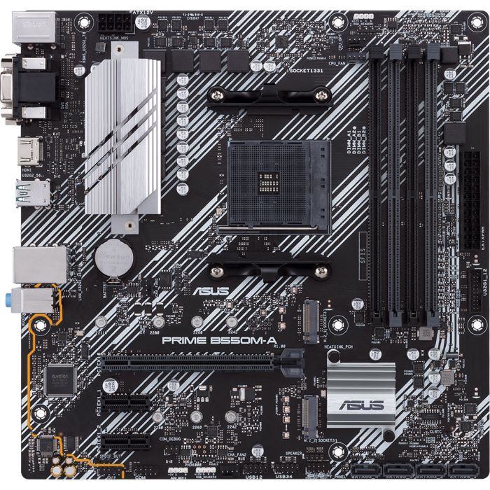 ASUS Prime B550M-A/CSM AMD AM4 (3rd Gen Ryzen) micro ATX commercial motherboard