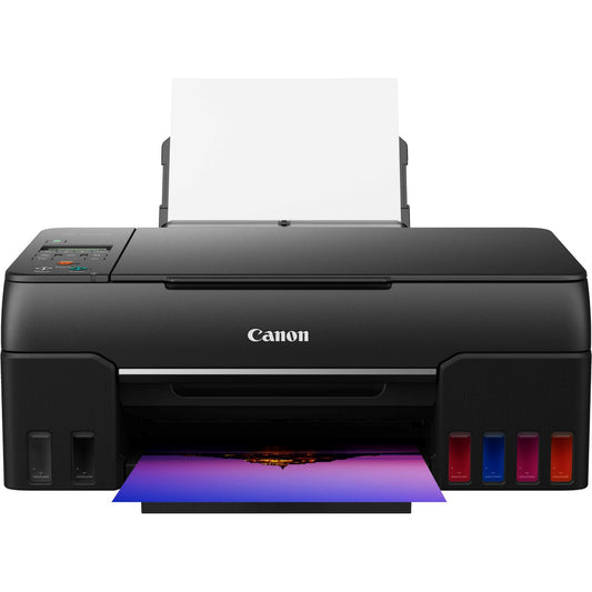 Canon PIXMA G620 Wireless MegaTank Inkjet Multifunction Printer - Color - Copier/Printer/Scanner - 4800 x 1200 dpi Print - Wireless LAN - PIXMA Cloud Link, Canon PRINT Application, Apple AirPrint, Mopria, Wi-Fi Direct