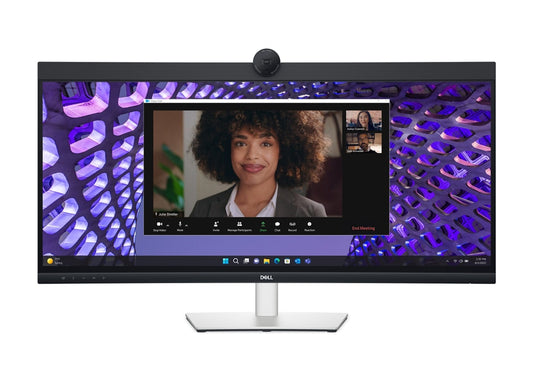 Dell P3424WEB 34" Class Webcam UW-QHD Curved Screen LED Monitor
