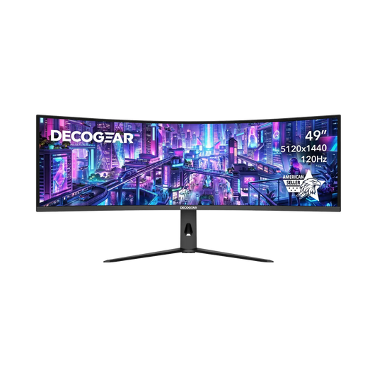 Deco Gear 49” Curved 240Hz R1000 Monitor