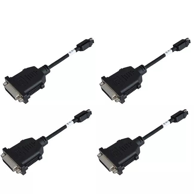 PNY Mini DisplayPort (M) to DVI-D (F) (Pack of 4) - DVI-D/Mini DisplayPort Video Cable for Video Device,
