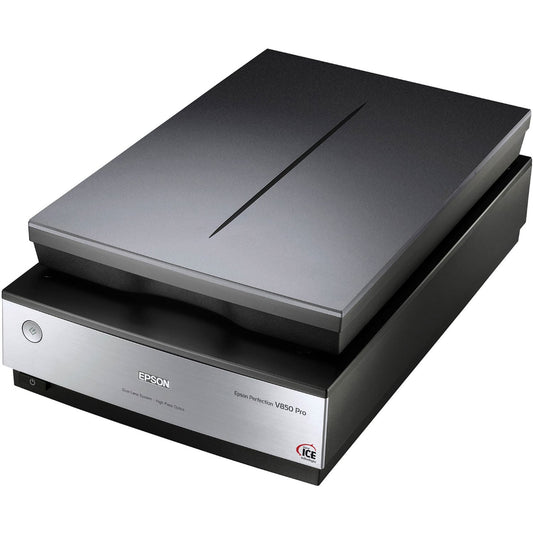 Epson Perfection V850 Pro Flatbed Scanner - 6400 dpi Optical - 48-bit Color - 16-bit Grayscale - Desktop - USB