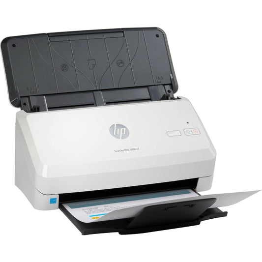 HP ScanJet Pro 2000 s2 Sheetfed Scanner - 600 dpi Optical - 35 ppm (Color) - Color, Grayscale Scan - Duplex Scanning