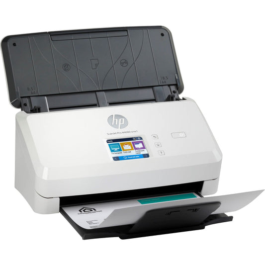 HP ScanJet Pro N4000 Sheetfed Scanner - 600 x 600 dpi Optical - 40 ppm (Mono) - 40 ppm (Color) - Grayscale, Color, Monochrome Scan - PC Free Scanning - Duplex Scanning