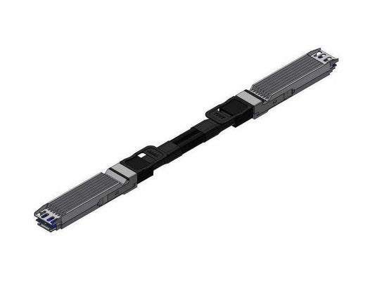 NVIDIA/Mellanox MCP4Y10-N002 Compatible DAC 2m (7ft) Twin-port 2x400Gb/s