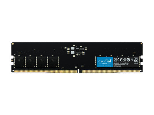 Crucial 32GB DDR5-5600 UDIMM CL46 (16Gbit) - Crucial DDR5 Desktop Memory