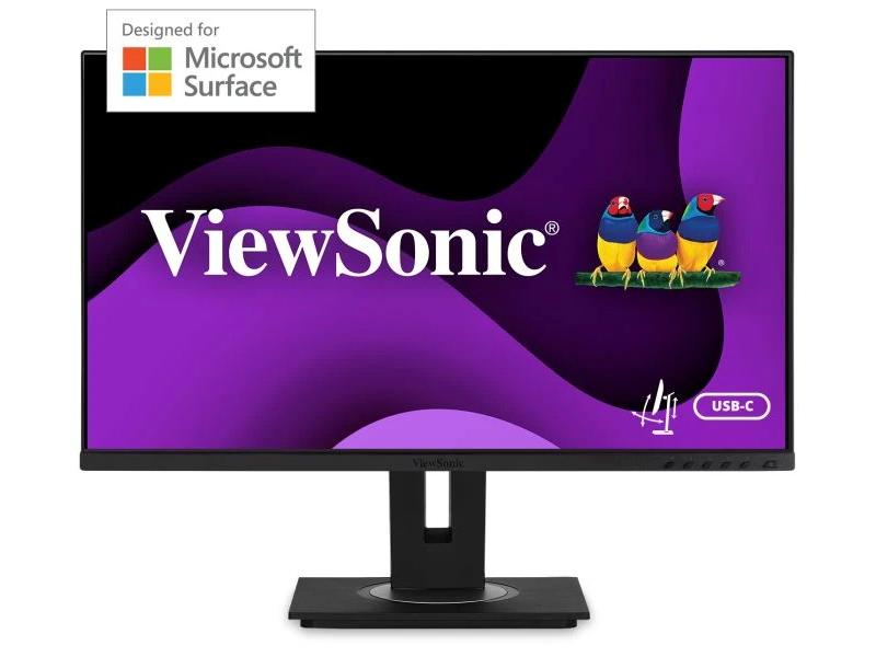 Viewsonic 27in Ergonomic IPS Designed for Surface Monitor with USB-C,1920 x 1080 Resolution.