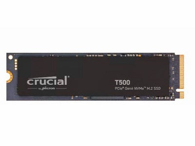 Crucial T500 - 500GB SSD - PCIe 4.0 NVMe - M.2 - Limited 5-year