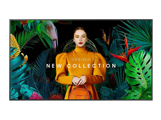 Samsung 55IN QBC Series - Flat - 3840 x 2160 - 55Inch - 0.315 x 0.315 - 4000:1 - 350nit - 16:9 - NTSC 72% - Haze 2% - HDMI 2.0 - 200 x 200 mm