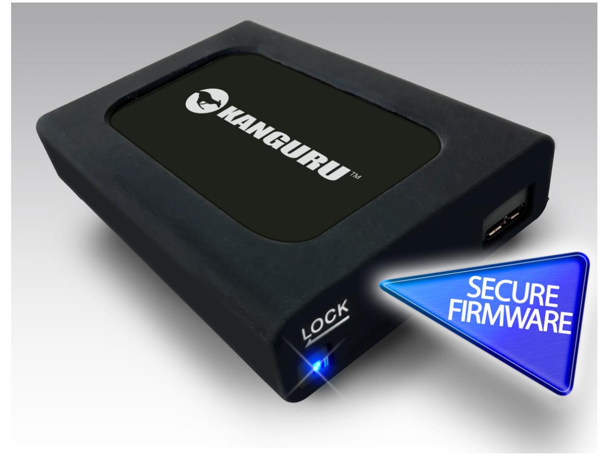 IStorage Kanguru UltraLock HDD USB 3.0 Portable External Hard Drive