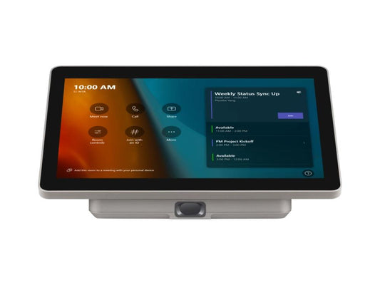 Viewsonic Ideal for Microsoft Teams Rooms. ViewSonic(R) 10.1-inch Full HD Touch Console with Human Presence Sensor, USB 2.0 and HDMI Ingest, Certified for