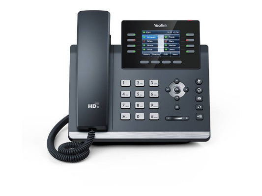 Yealink SIP-T44W - SIP Phone - 5-way conference call - 2.8 320x240-pixel color LCD
