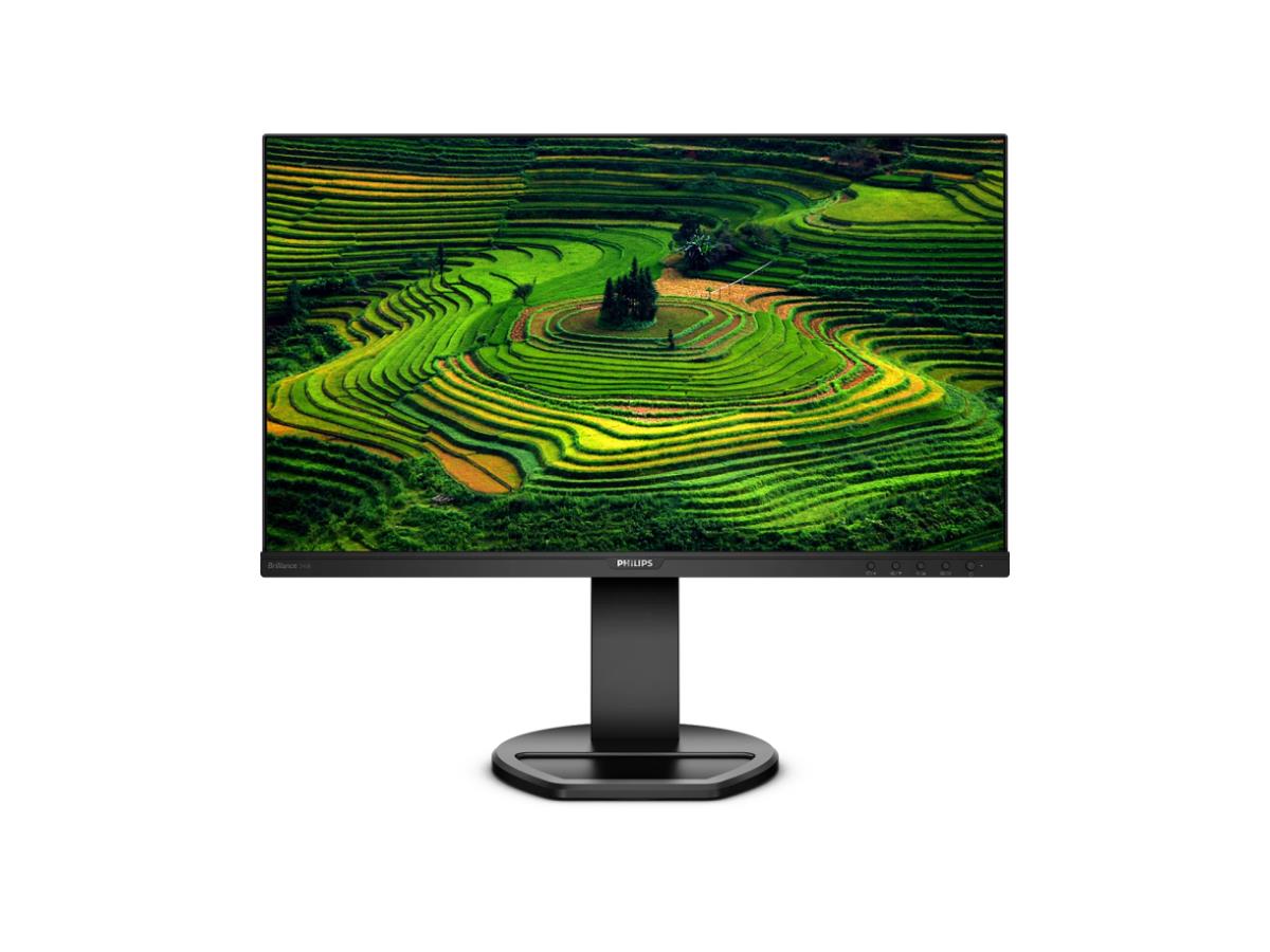 Philips 241B8QJEB - LCD Monitor - Flat - 1920 x 1080 - 23.8Inch - 5Ms response time - 75 Hz refresh