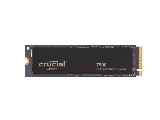 Crucial T500 - 4TB - NVMe,PCI Express x4 - M.2 - Design and iterate faster