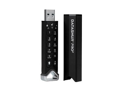 iStorage diskAshur PRO2 1TB Secure PIN-Protected External Hard Drive with 256-bit Encryption