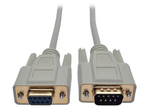 Eaton Tripp Lite Series Serial DB9 Serial Extension Cable, Straight Through (DB9 M/F), 6 ft. (1.83 m)
