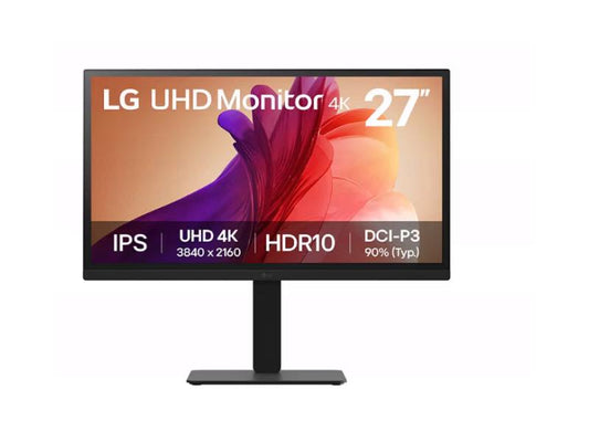 27 LG MONITOR, 3840X2160, 16:9 IPS, FREESYNC, DP