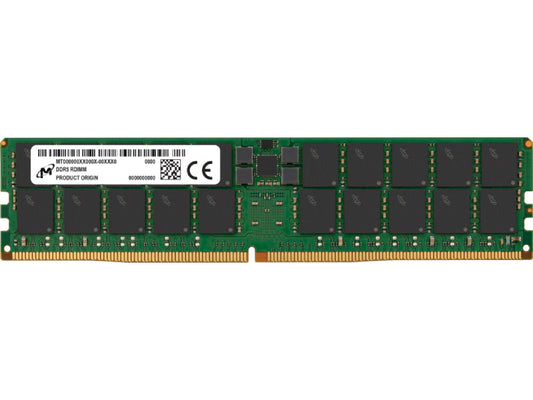 Micron 96GB DDR5-6400 RDIMM 2Rx4 CL52 - High-quality, JEDEC-compatible server DRAM