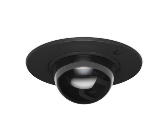 Ubiquiti Flush Mount Kit for Security Camera - Black - Polycarbonate