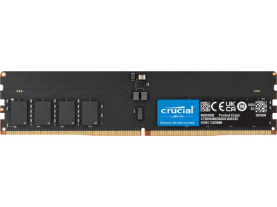 Crucial 32GB DDR5-6400 CUDIMM CL52, This new form factor features
