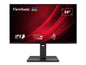 Viewsonic 24in 1080p Ergonomic 100Hz Monitor with HDMI, DisplayPort, and USB Hub.