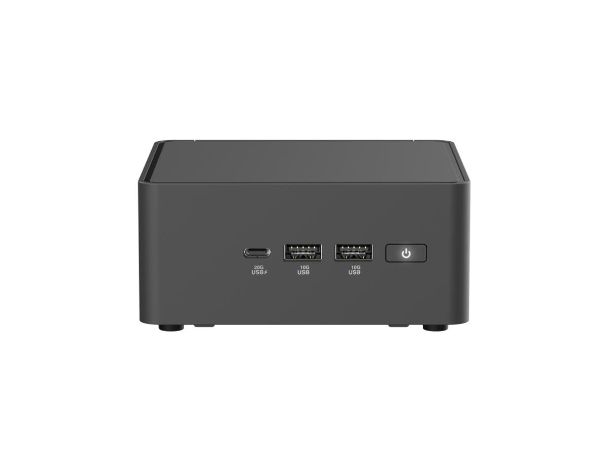 ASUS NUC 15 Pro Tall Mini PC with Intel Core Ultra 7 255H 16GB DDR5 RAM Dual Storage Support Wi-Fi 7 and Thunderbolt 4