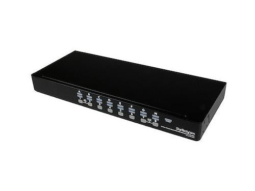 STARTECH 16 PORT 1U RACK MOUNT USB KVM SWITCH