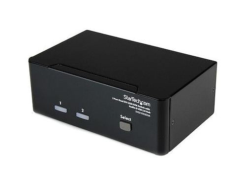 STARTECH 2 PORT DUAL DVI USB KVM SWITCH