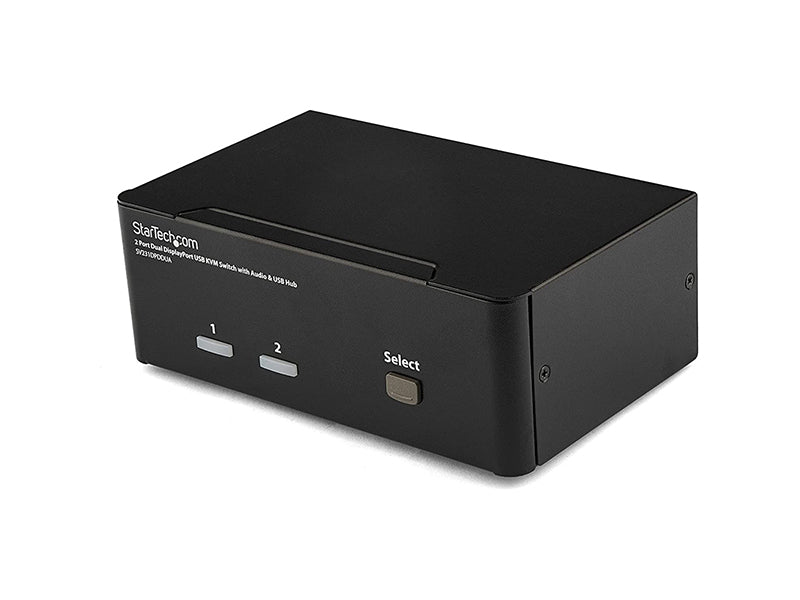STARTECH 2 PORT DUAL DISPLAYPORT USB KVM SWITCH