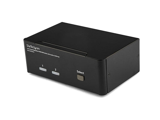 STARTECH 2 PORT DUAL DISPLAYPORT USB KVM SWITCH
