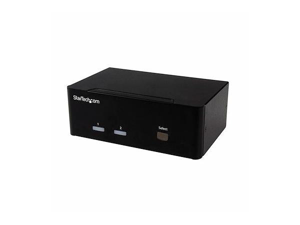 STARTECH 2-PORT KVM SWITCH W/ DUAL VGA - USB 2.0
