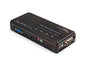 STARTECH 4 Port USB KVM Switch w/ Audio & Cables