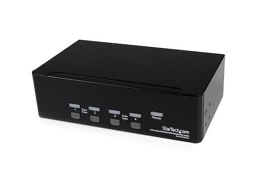 STARTECH 4 PORT DUAL DVI USB KVM SWITCH