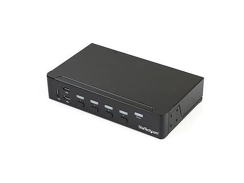 STARTECH 4-PORT DISPLAYPORT KVM - USB 3.0 - 4K