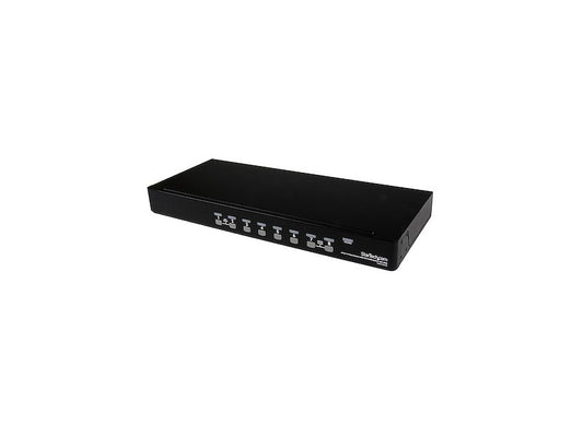 STARTECH 8 Port 1U Rackmount USB PS/2 KVM Switch