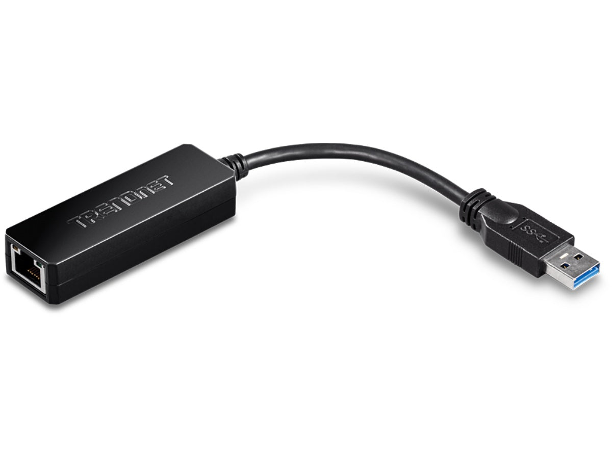TRENDnet USB 3.0 to Gigabit Ethernet Adapter for High-Speed Wired Network Connectivity