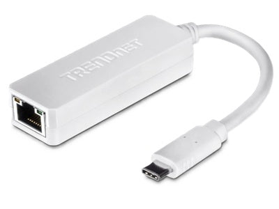 TRENDnet USB-C to Gigabit Ethernet Adapter for High-Speed Wired Network Connectivity
