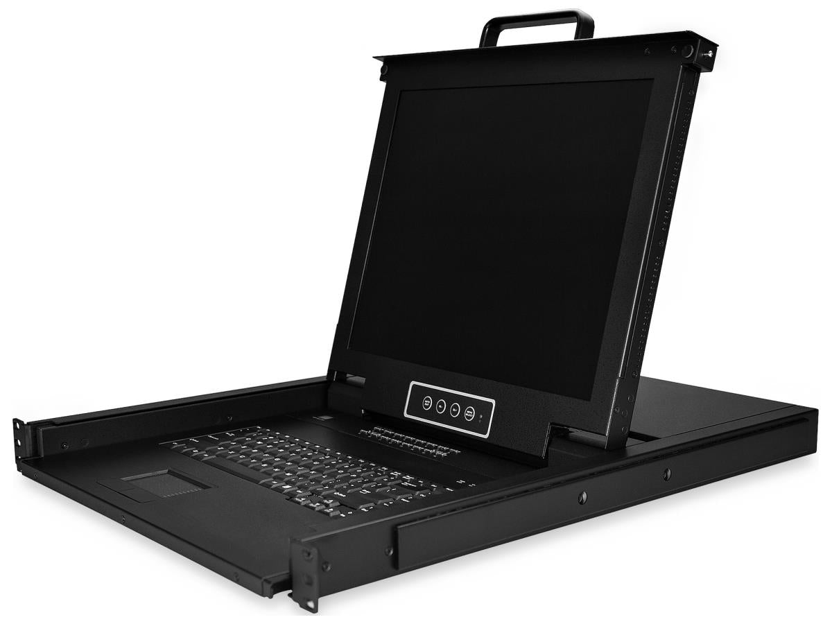 STARTECH 16 Port Rackmount KVM Console w/17in LCD