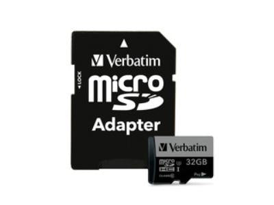 Verbatim Pro Memory Card with adapter