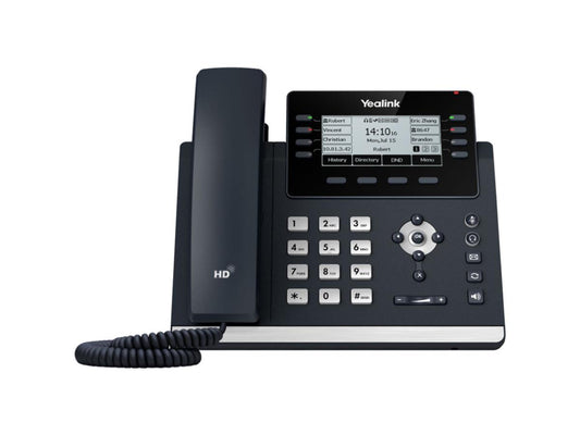 Yealink SIP-T43U - SIP Phone - Multiline Operation Capability - 3-way conference call