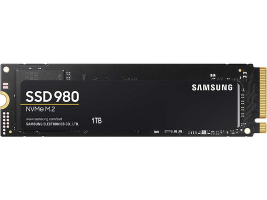 Samsung980 NVME - 1TB - PCI Express 3.0 x4 - M.2 - 5 Years Limited warranty