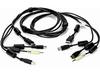 VertivAvocent USB Keyboard and Mouse, DisplayPort and Audio Cable, 6 ft forVertivAvocent SV and SC Series Switches