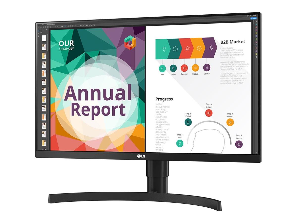 27 LG MONITOR, 3840X2160,IPS, HDMI DP, USB 3.0 USB-C TILT PIVOT HEIGHT, VESA DISPLAY HDR, SPK