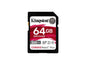 Kingston 64GB Canvas React Plus UHS-II SDXC Memory Card