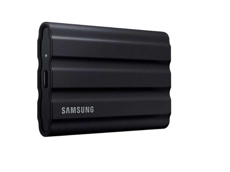 Samsung T7 Shield Rugged Portable SSD - 2TB - USB 3.2 - 10GBps - Three (3) Year Limited Warranty - Black